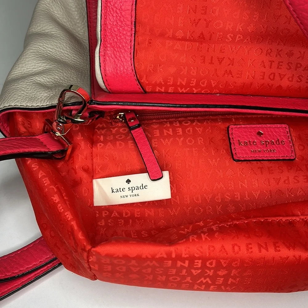 Kate Spade Wesley Place Laurel Desert Rose Crossbody Bag - Picture 13 of 14